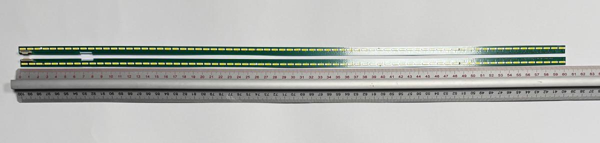 Led backlight strip for tv  LG 55" set 2pcs , 1pcs X 55" V15 ART3 UD TV REV04 1 L-TYPE 6916L-2279A 6916L-2185A & 1pcs X 55" V15 ART3 UD TV REV04 1 R-TYPE 6916L-2280A 6916L-2186A , 72LED , 602MM , 3V ,