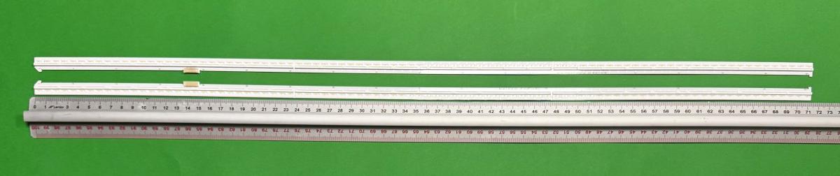 Led backlight strip for tv  LG 65" set 2pcs , 1pcs X 65" V18 ART3 3110 REV0.2 2 L-TYPE 6916L-3110A & 1pcs X 65" V18 ART3 3108 REV0.2 2 R-TYPE 6916L-3108A , 90LED , 713MM , 6V ,