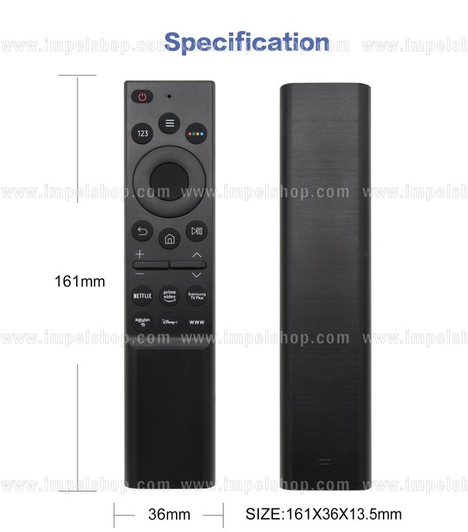 SAMSUNG SMART TV Remote Control RM-L1729EU/AS - HUAYU replacement