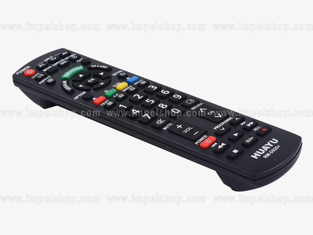 TOSHIBA / PANASONIC SMART TV Remote Control RM-D920+ - HUAYU replacement