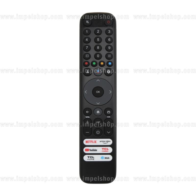 TCL voice SMART TV Remote Control RC833 GUBI - HUAYU replacement , Netflix Prime Video Youtube TCL CHANNEL ,
