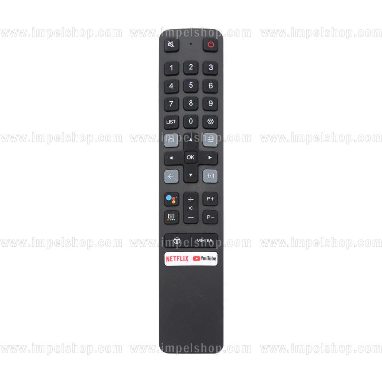 TCL voice SMART TV Remote Control RC901V FMR1 - HUAYU replacement , Netflix Prime Video ,