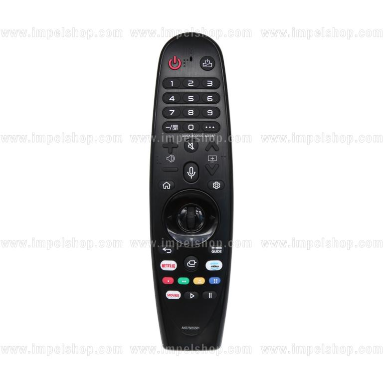 LG voice SMART TV Remote Control MR20GA (AKB75855501) - HUAYU replacement , Netflix Prime Video ,