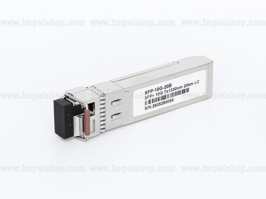 Transceiver 10G, SFP+, BIDI, WDM, SMF 1xLC, 20km, Tx1330nm / Rx1270nm, DDM , CISCO compatible
