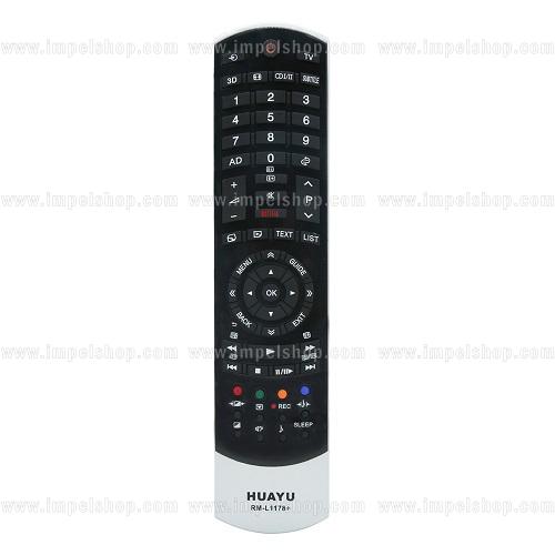 TOSHIBA SMART TV Remote Control RM-L1178+ - HUAYU replacement ,