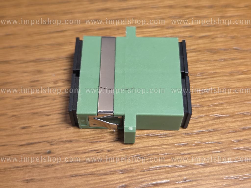 SM Duplex SC/APC Fiber Optic Adapter