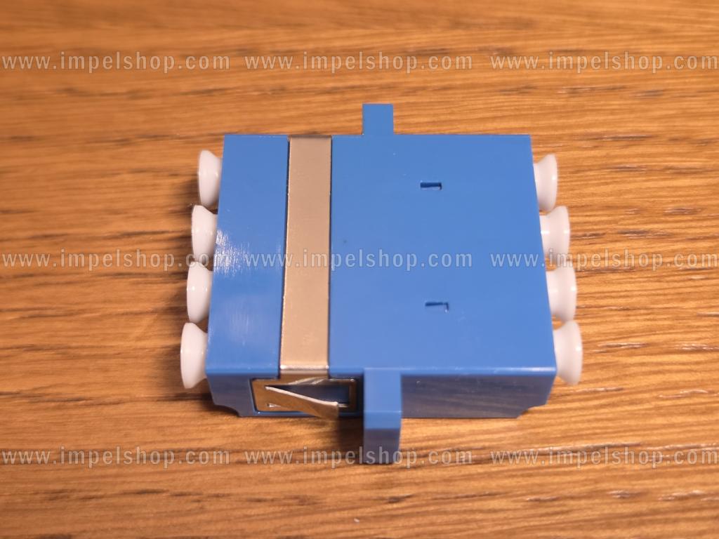 SM Quad LC/UPC Fiber Optic Adapter