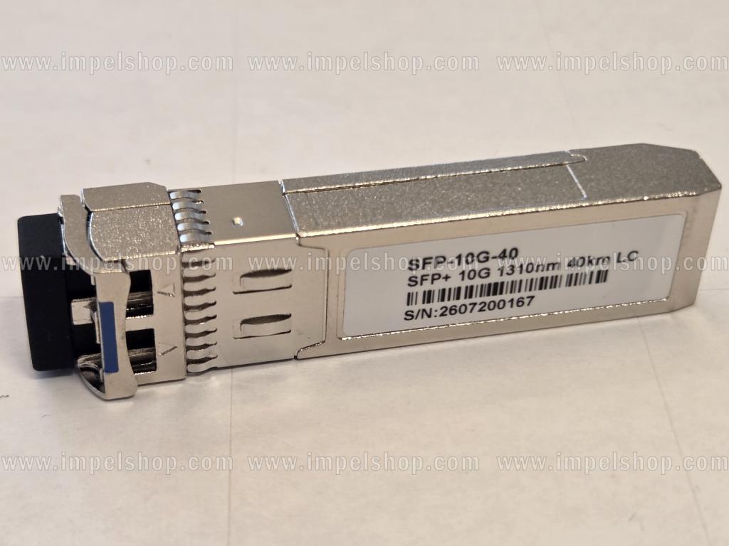 Transceiver 10G, SFP+, Dual, SMF 2xLC, 40km, Tx1310nm, CISCO compatible