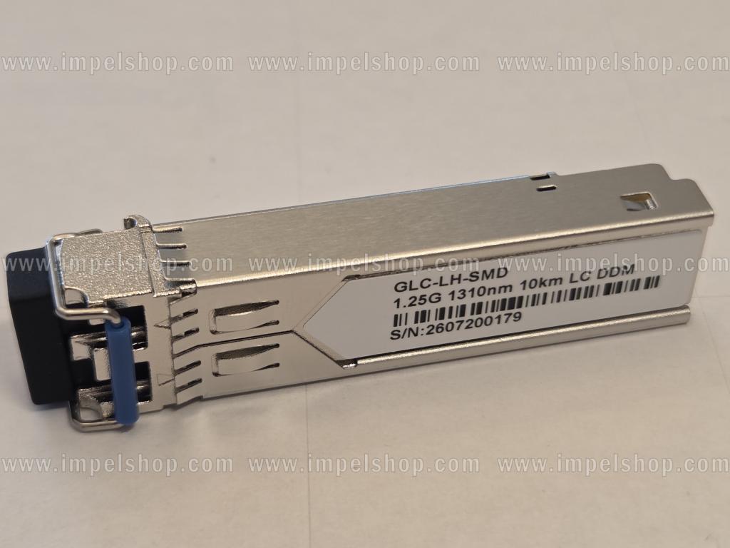 Transceiver 1.25G SFP, Dual, SMF 2xLC, 10km, Tx1310nm, CISCO compatible