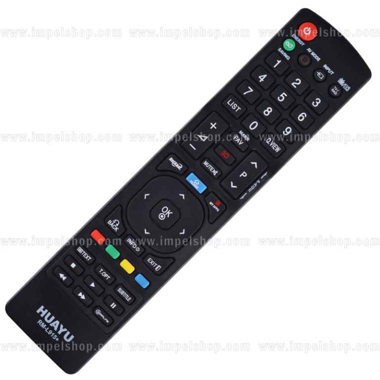 LG SMART TV Remote Control RM-L915+ - HUAYU Replacement Remote Control, 3D, My Apps, Energy Saving ,
