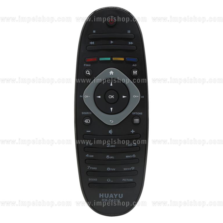 PHILIPS SMART TV Remote Control RM-D1070 - HUAYU Replacement Remote Control, HOME ,