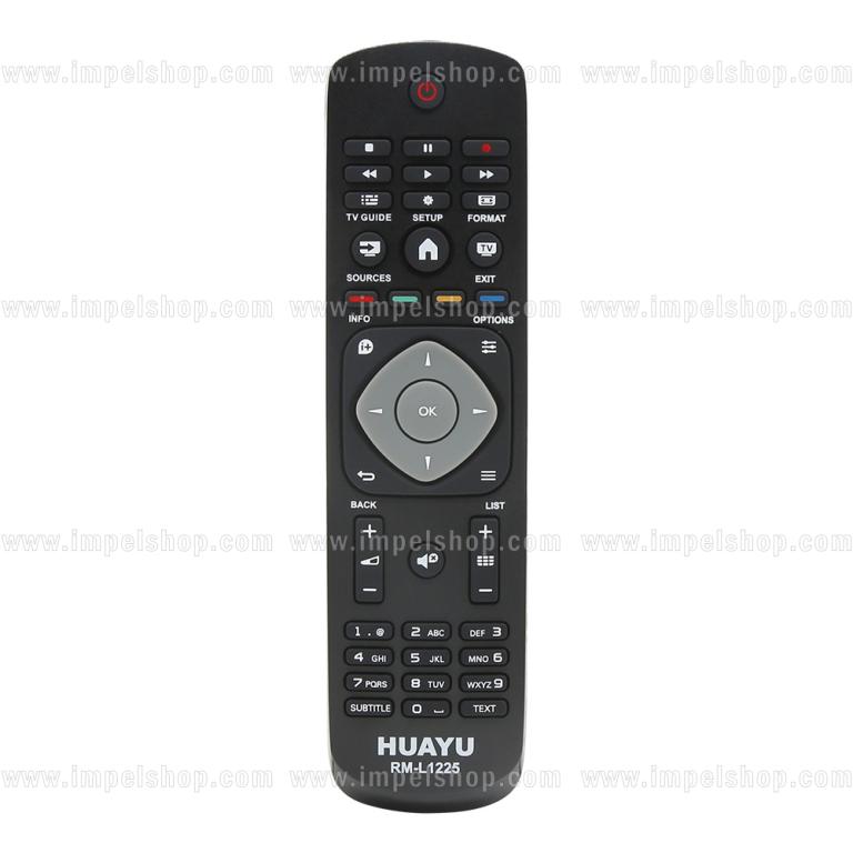 PHILIPS SMART TV Remote Control RM-L1225 - HUAYU Replacement Remote Control, HOME, TV GUIDE ,