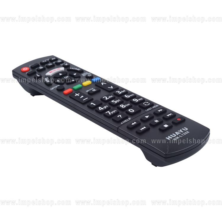 PANASONIC SMART TV Remote Control RM-L1268 - HUAYU Replacement Remote Control, Netflix, Rakuten TV, Apps, HOME, GUIDE, eHELP ,