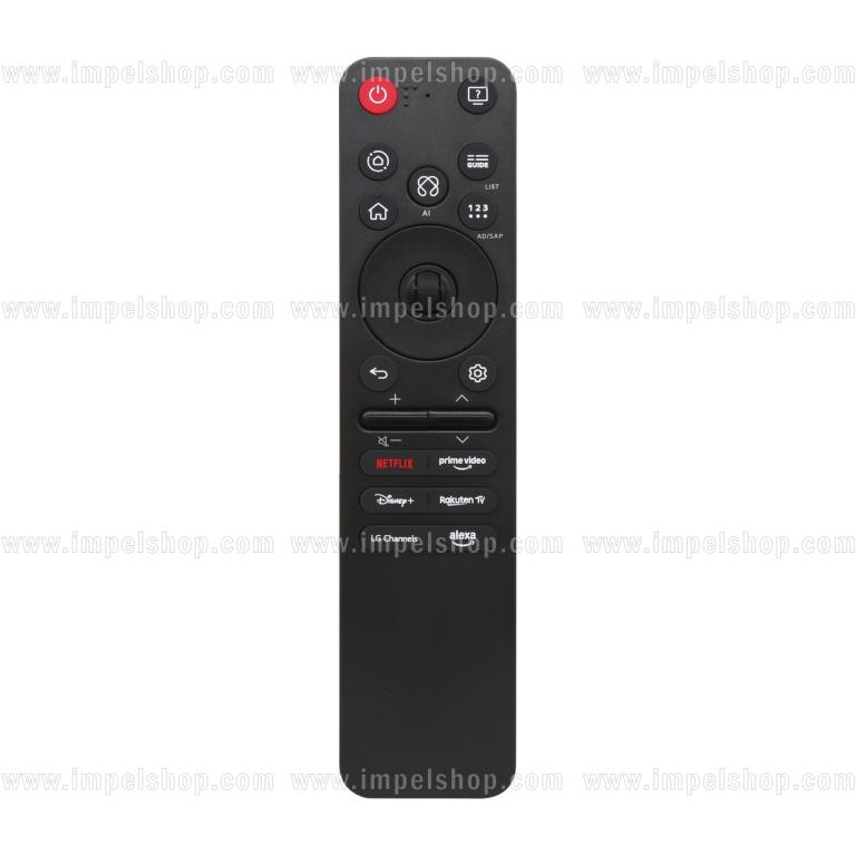 LG voice SMART TV Remote Control MR25GA / AKB76046603 - HUAYU Replacement Remote Control, Netflix, Prime Video, Disney+, Rakuten TV, LG Channels, Alexa, Voice ,