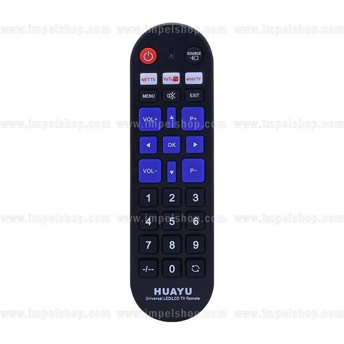 LED TV Universal SMART TV Remote Control RM-L1600 - HUAYU Replacement Remote Control, NET TV, YouTube, Amazon TV ,
