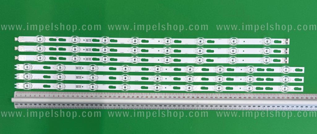 Led backlight strip for tv  SAMSUNG 60" set 6pcs , 3pcs X JL.D600H1330-408AL-M_V12 6.0 , 9LED , 3V , 614MM & 3pcs X JL.D600H1330-408AR-M_V12 6.0 , 8LED , 3V ,580MM , BN96-58288A & BN96-58290A ,