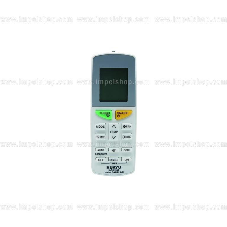 DAIKIN Universal Air Conditioner Remote Control K-DK1339 - HUAYU Replacement Remote Control