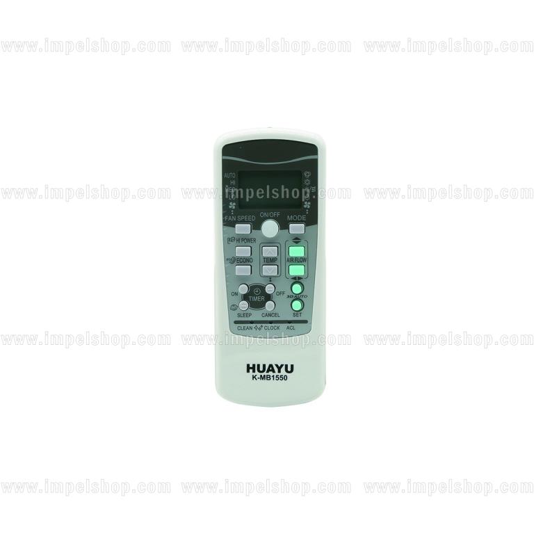 MITSUBISHI Universal Air Conditioner Remote Control K-MB1550 - HUAYU Replacement Remote Control