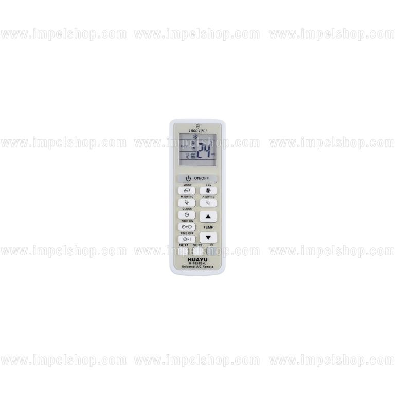 Universal Air Conditioner Remote Control K-1036E+L - HUAYU Replacement Remote Control