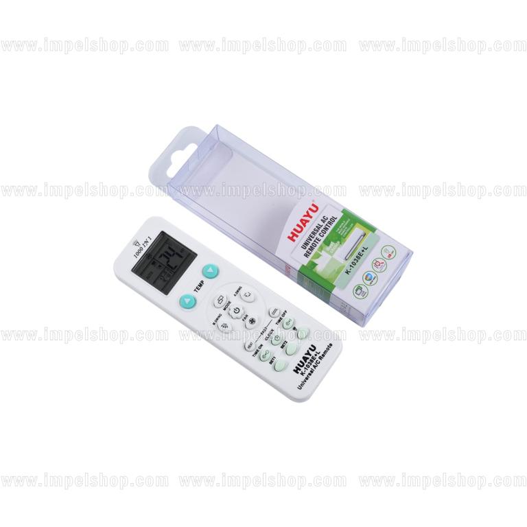 Universal Air Conditioner Remote Control K-1038E+L - HUAYU Replacement Remote Control