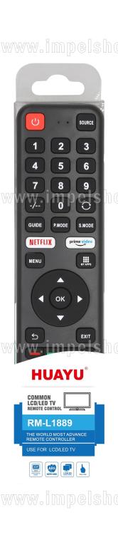 Universal Remote Control RM-L1889 - HUAYU Replacement Remote Control