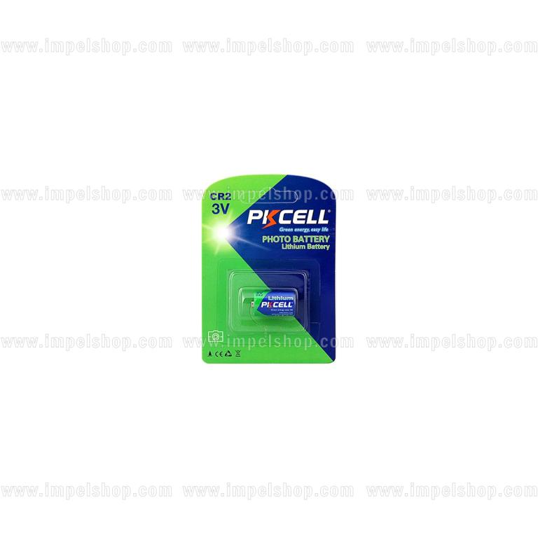 PKCELL CR2 Lithium Battery 3V 850mAh – 1 pc blister