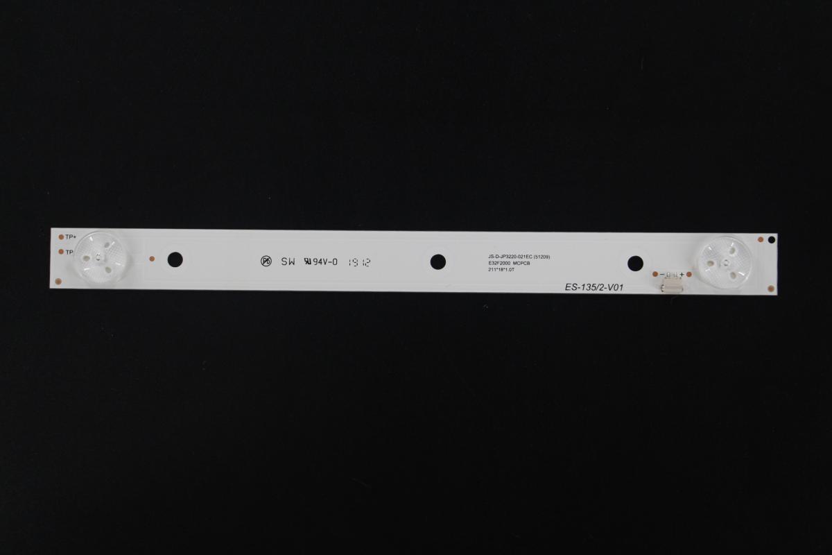 Led backlight strip for tv SAST32" set 4pcs ,  2pcs X 2LED JS-D-JP3220-021EC(51209) & 2pcs X 4LED?JS-D-JP3220-041EC(51209)