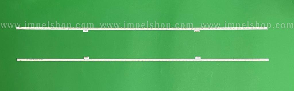 Led backlight strip for tv TCL 55" set 2pcs X GIC55LB14_LED7020X2_V0.2  ZM4C-LB5572-ZM4-1 , 72LED , 6V,  688MM