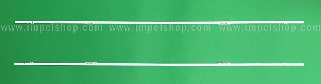 Led backlight strip for tv  SAMSUNG 65" set 2pcs X BN96-52589A / S1Q7-650SM0-R0 , LM41-01052B , 78LED , 709MM