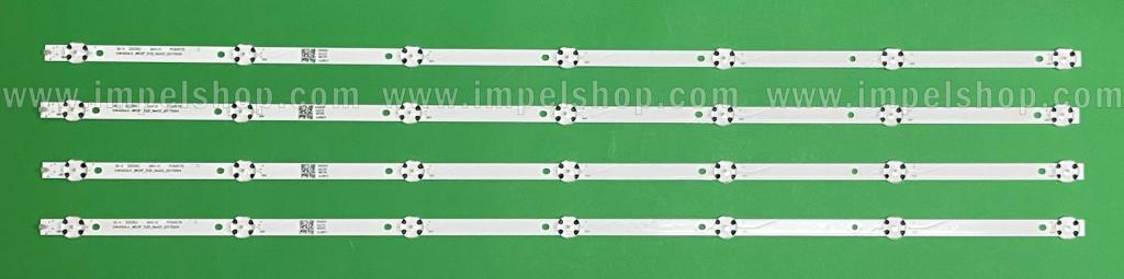 Led backlight strip for tv PHILIPS   42" set 4pcs X SVK420AJ1_WICOP_7LED_Rev03_20170504 K420WDKB-MD330A9 , 7LED , 758MM , 3V ,