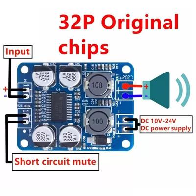 CA-3118 DC 12-24V PBTL 60W Mono Class D Power Amp Module Chip TPA3118