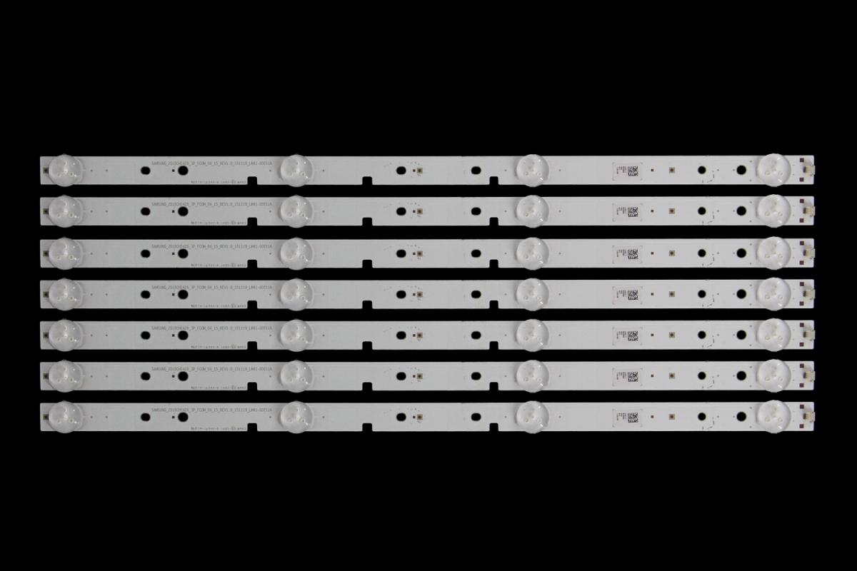 Led backlight strip for tv  HISENSE 43" set 7pcs x SAMSUNG_2015CHI426_3P_FCOM_04_15_REV1.0_151119_LM41-0011A