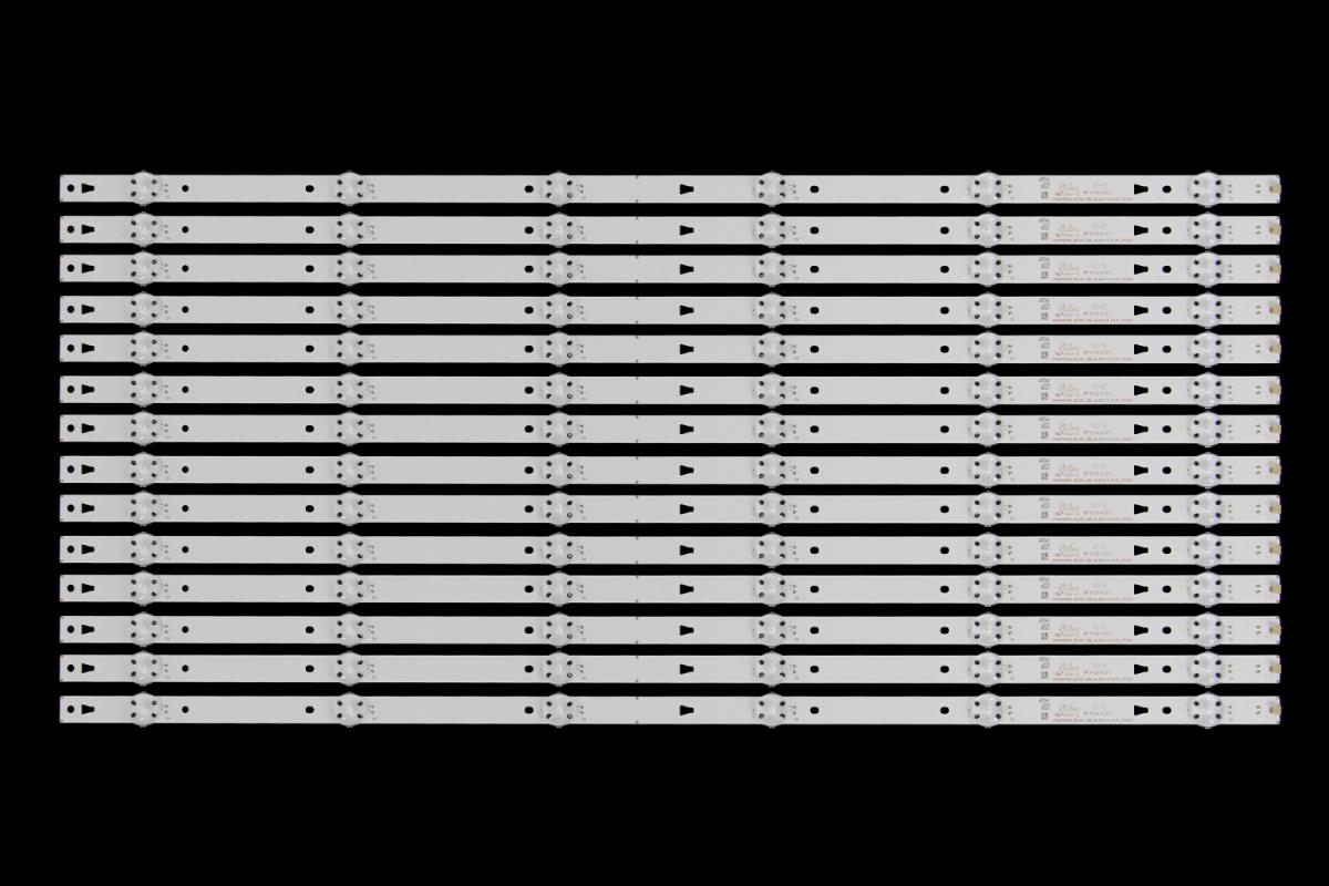 Led backlight strip for tv  HISENSE 65" set 14pcs x SVH650A58_REV03_UBH_6LEDX14_P115_170210