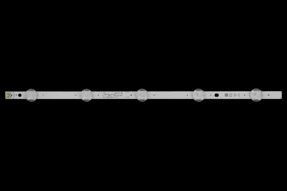 Led backlight strip for tv  LG 43" set  2pcs , SSC_Y23 Slim Trident 43UR75_S  SSC_Y23 Slim Trident 43UR75_BOE_PTN0.6_REV00_220526
