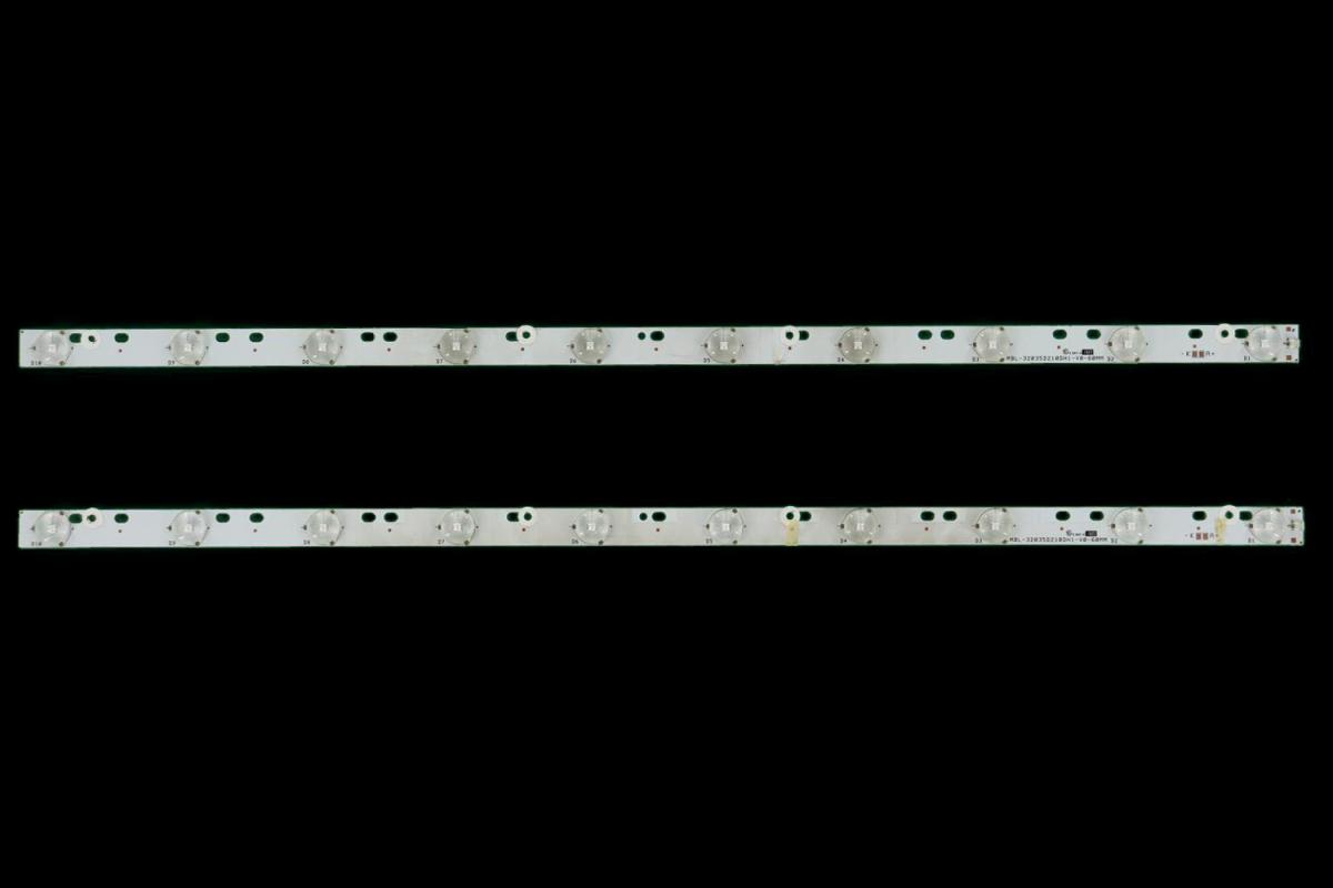 Led backlight strip for tv POLYTRON 32" set 2pcs X MBL-32035D210DH1-V0-60MM / DLED32DH3101005.B ,
