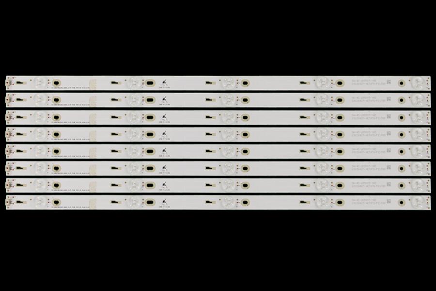 Led backlight strip for tv TCL 50" set 8pcs X TOT_50D2700_8x5_3030C_5S1P P108 REV.V2 2014/12/29  OEM50LB01_LED3030_V1.1_20150806 ,