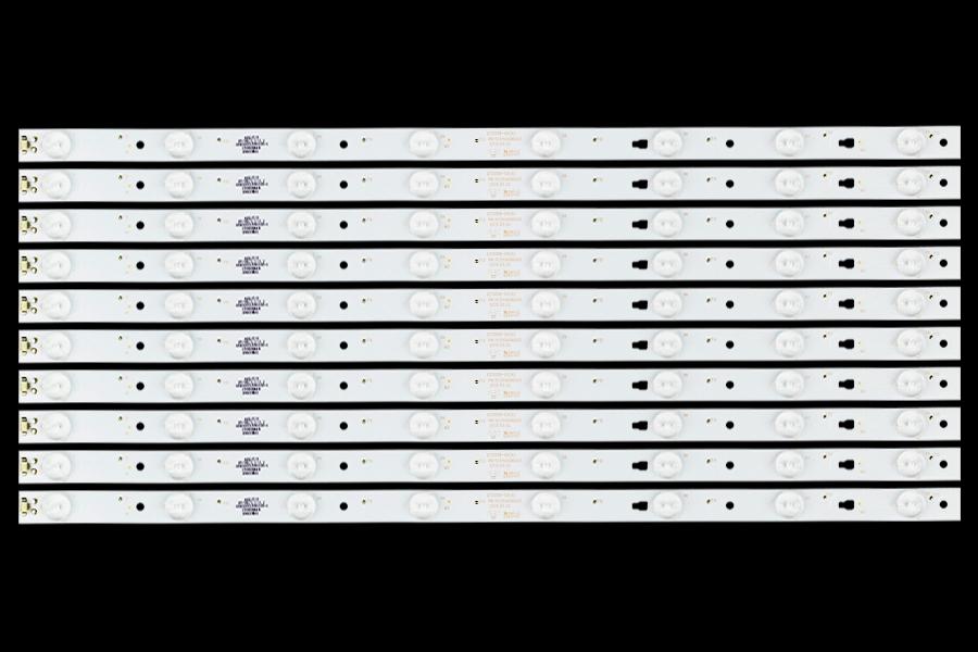 Led backlight strip for tv JVC 49" set 10pcs X LE50D8-03(A) PN:30350008203 2015.03.02 ,