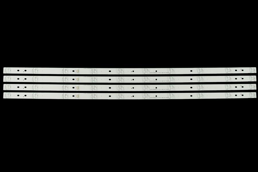Led backlight strip for tv JVC 40" set 4pcs X DS40M53-DS01-V03 DSBJ-WG   5010N3-DS40M5300-01 NF-S-L(08H-132)170503D ,