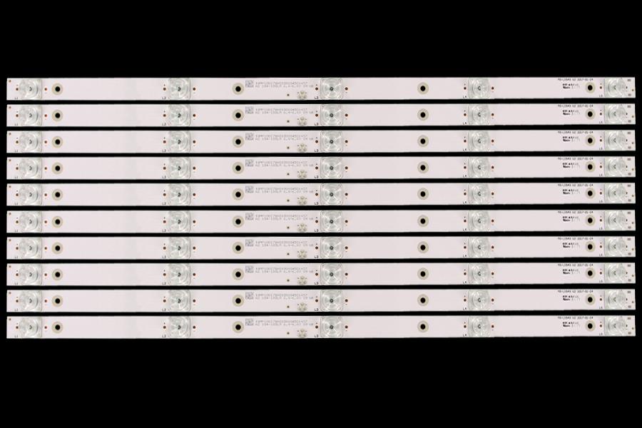 Led backlight strip for tv SUNNY 55" set 10pcs X MS-L1543 V2 2017-01-04 ,