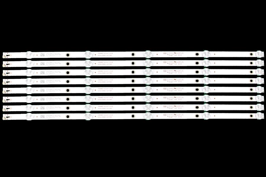 Led backlight strip for tv PHILIPS 55" set 8pcs X K550WDC1 A2 2017-8-28   4708-K55WDC-A2113N01 ,