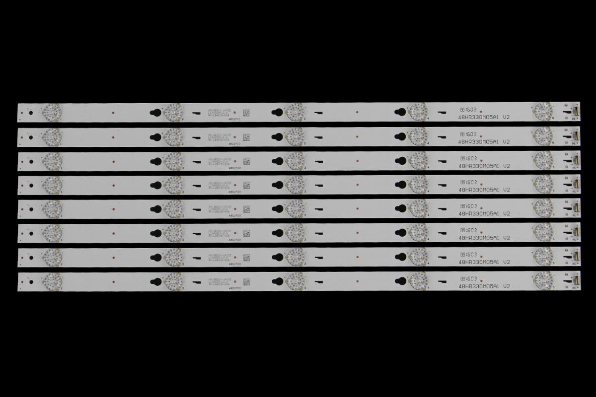 Led backlight strip for tv  TCL 48" set 8pcs x HR-56301-04725 LC4RA2U1-C-K 4C-LB4805-HQ4 48HR330M05A1