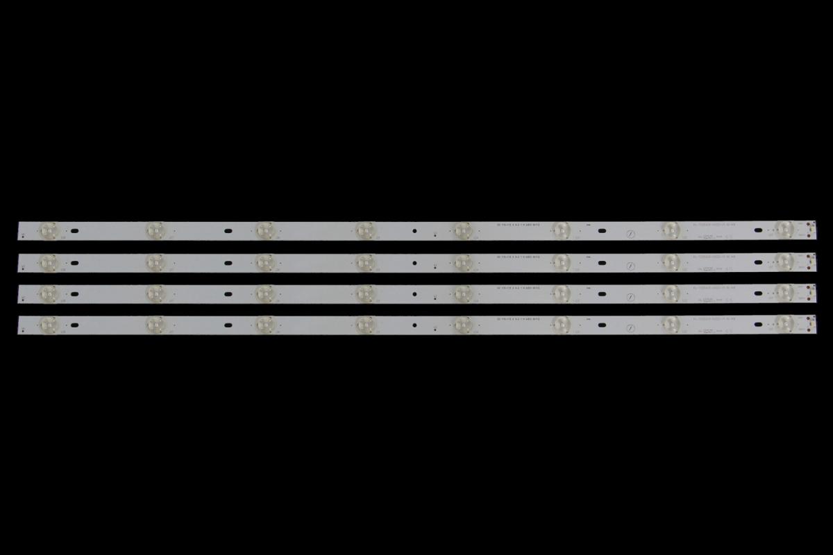 Led backlight strip for tv  STARLIGHT 40" set 4pcs x HL-7E395A28-0402S-01 A0 4*8