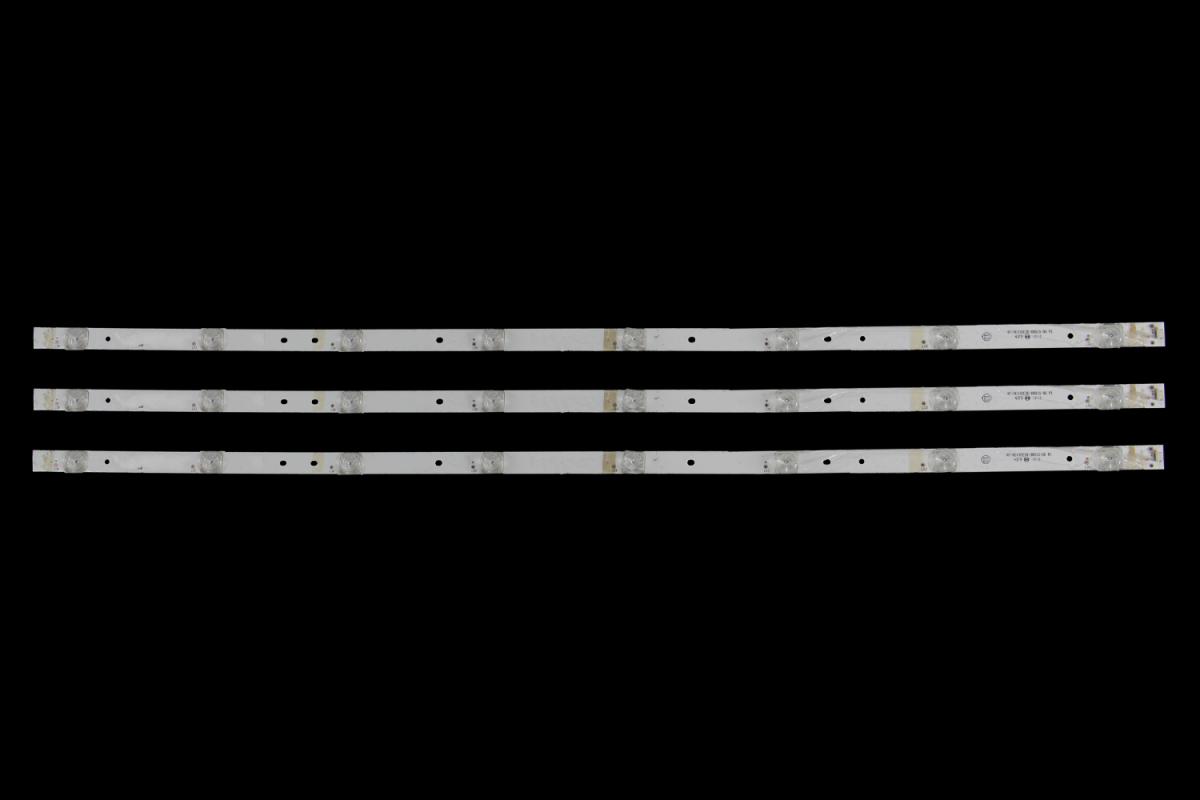 Led backlight strip for tv  HAIER 43" set 3pcs x RF-AE430E30-0801S-06 A1