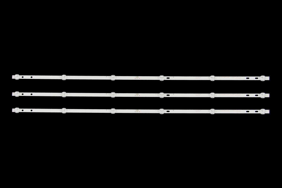 Led backlight strip for tv  MICROMAX 39" set 3pcs x 14-01390D1603 390D16-3X6 | HY-B390A2 B35638411 F8 CX5 31 58293999943 G3L019710 390-D16-03