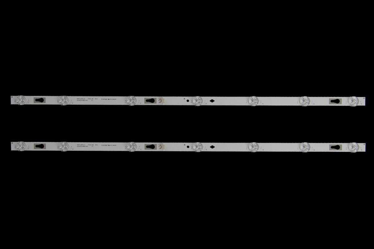 Led backlight strip for tv  TCL 32" set 2pcs x 32D1200LG  7X2(JM DC)    32HR332M0A5  V1    4C-LB320T-HRAC