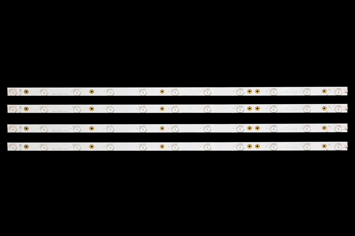 Led backlight strip for tv  HISENSE 39" set 4pcs x EVERLIGHT LBM400P1101-BA-1S(0)