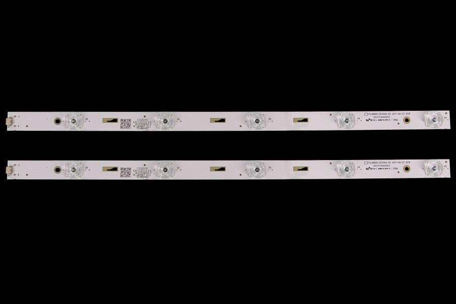 Led backlight strip for tv TCL 49" set 10pcs X TCL49D05-ZC23AG-02 2017-04-27 5S1P   303TC490033