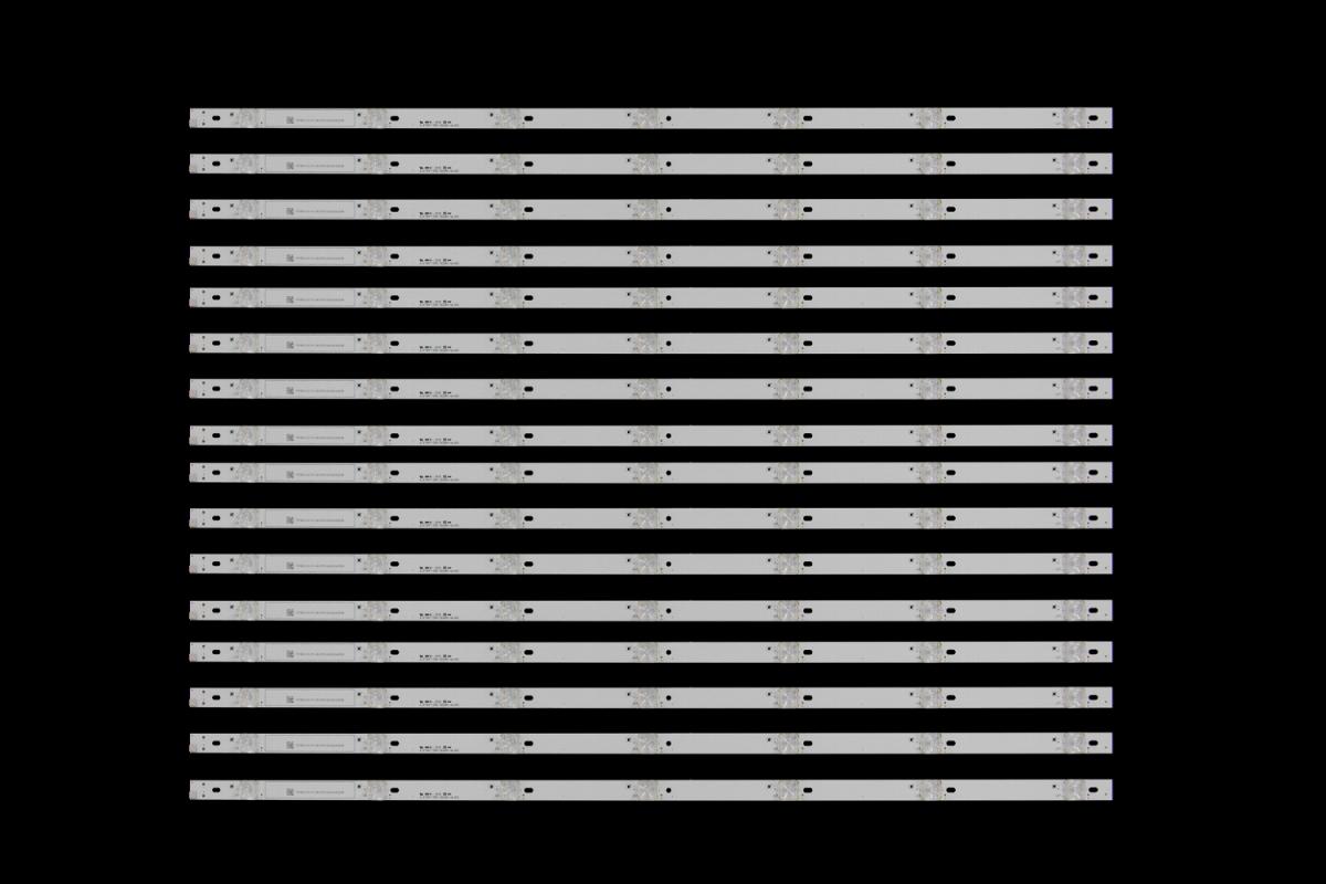 Led backlight strip for tv  PHILIPS 75" set 16pcs x JL.D75071330-202AS-M_V02