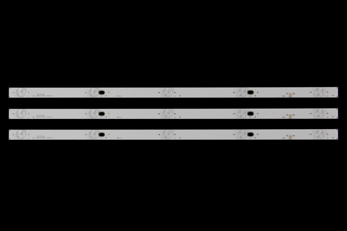 Led backlight strip for tv  Philco 28" set 3pcs x 1.14.FD275005 SJ.BK.D2750501-2835ES-F