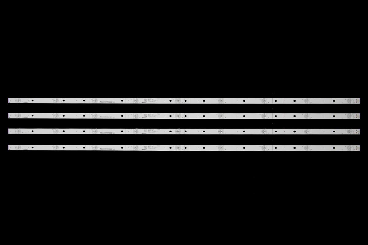 Led backlight strip for tv  HISENSE 50" set 4pcs x CRH-BX50S1U523030T04098AK-REV1.1, SVH500AA9